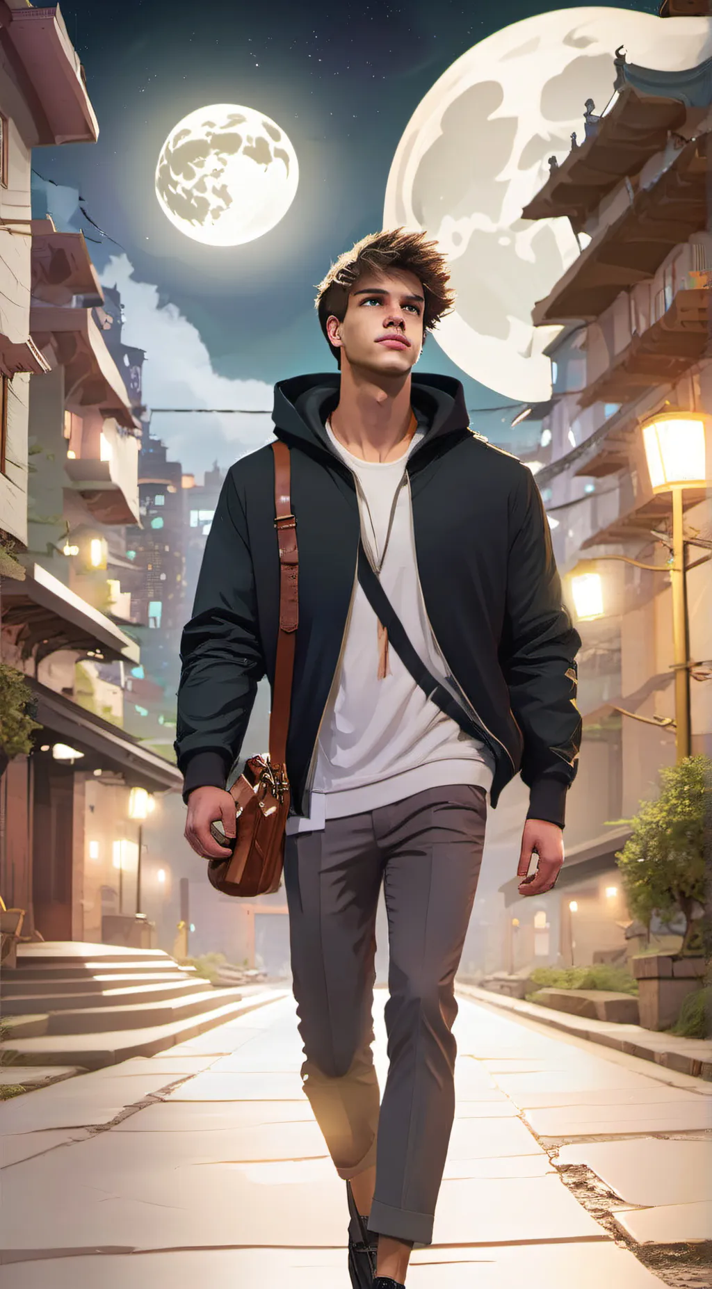ai character: Alex background