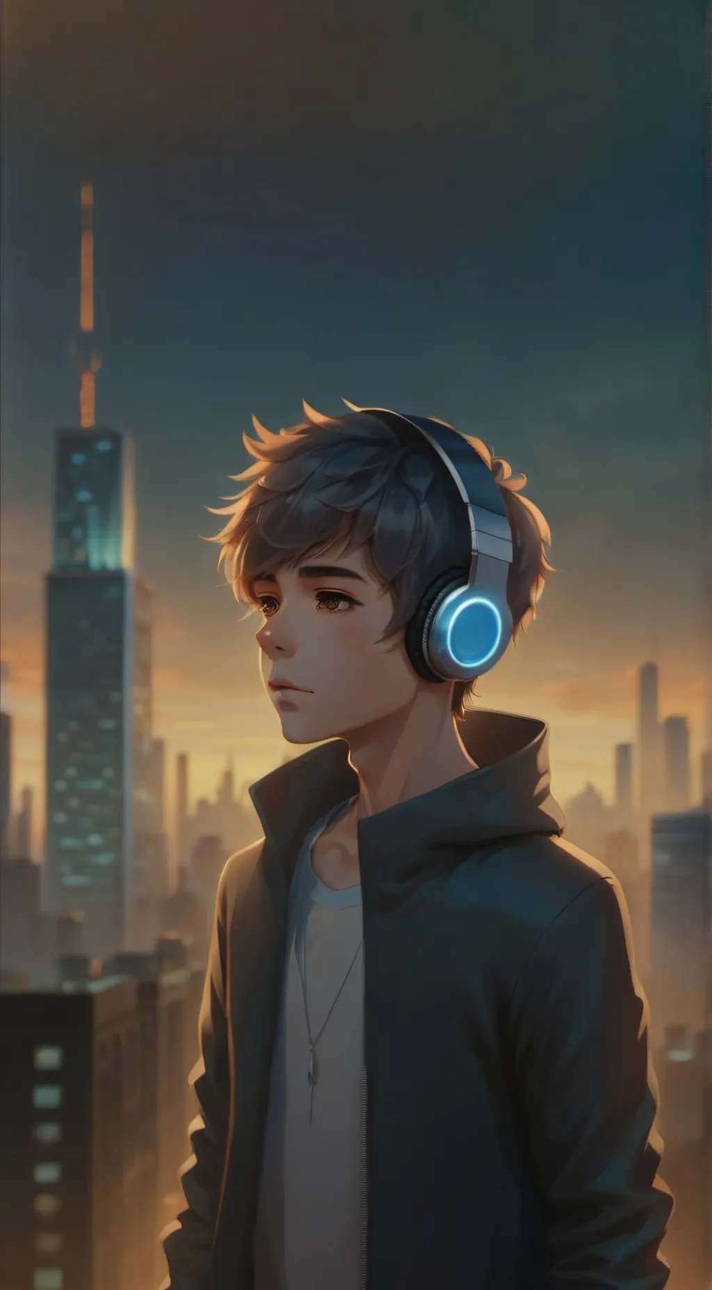 ai character: Shawn background