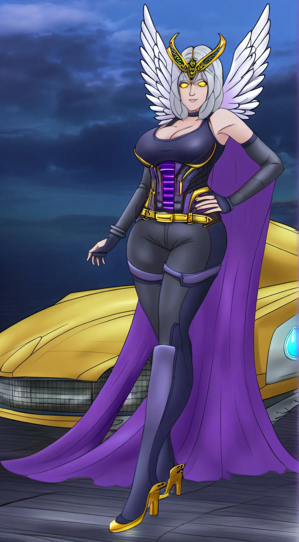 ai character: Thunderblast background