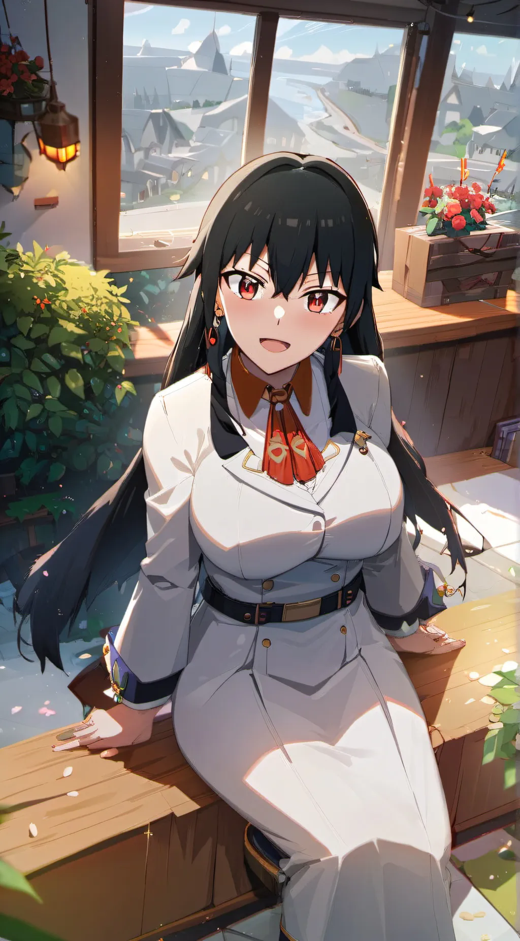 ai character: Widad  background