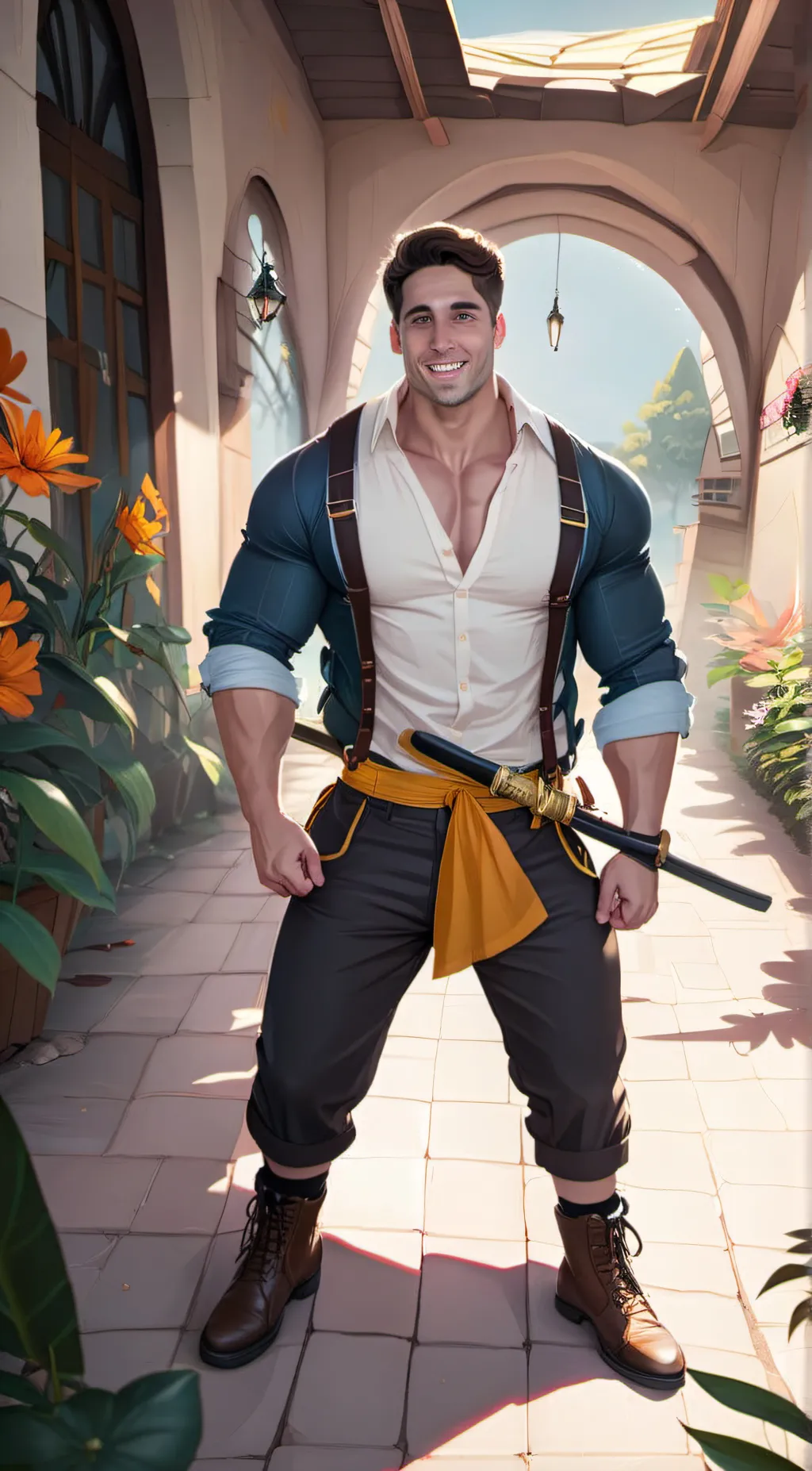 ai character: Cristian background