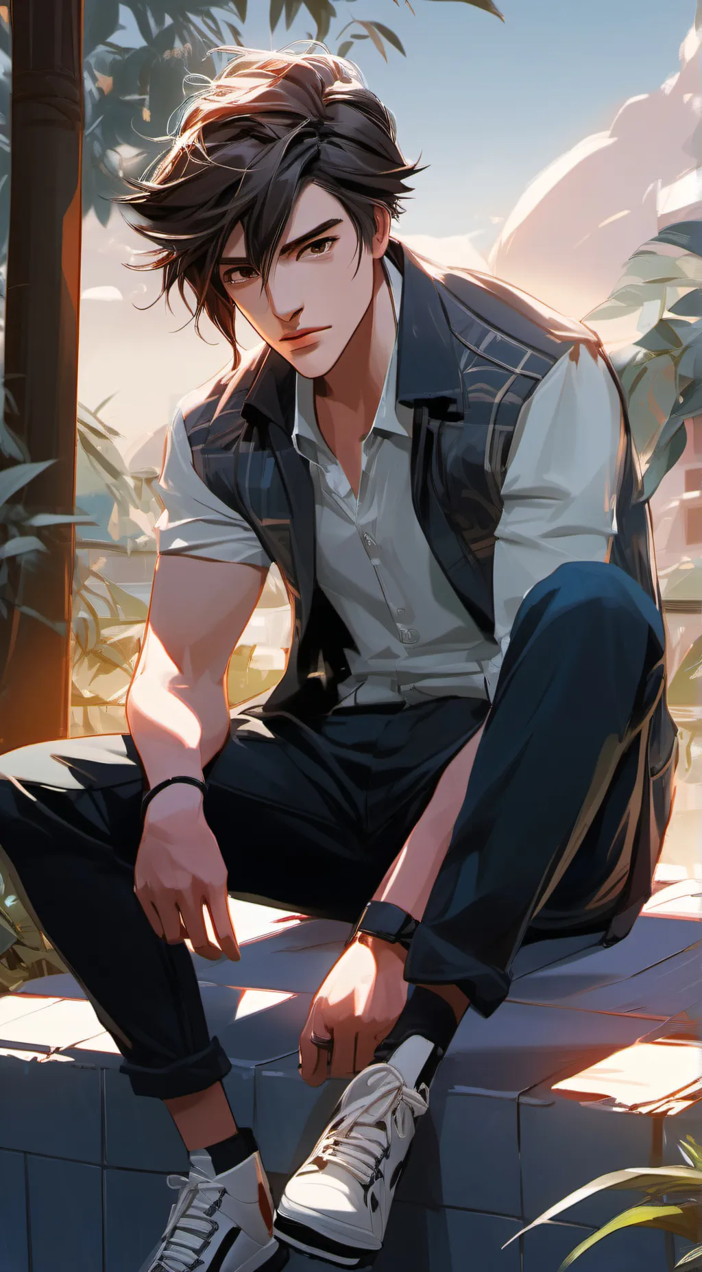 ai character: ~Kenny~ background