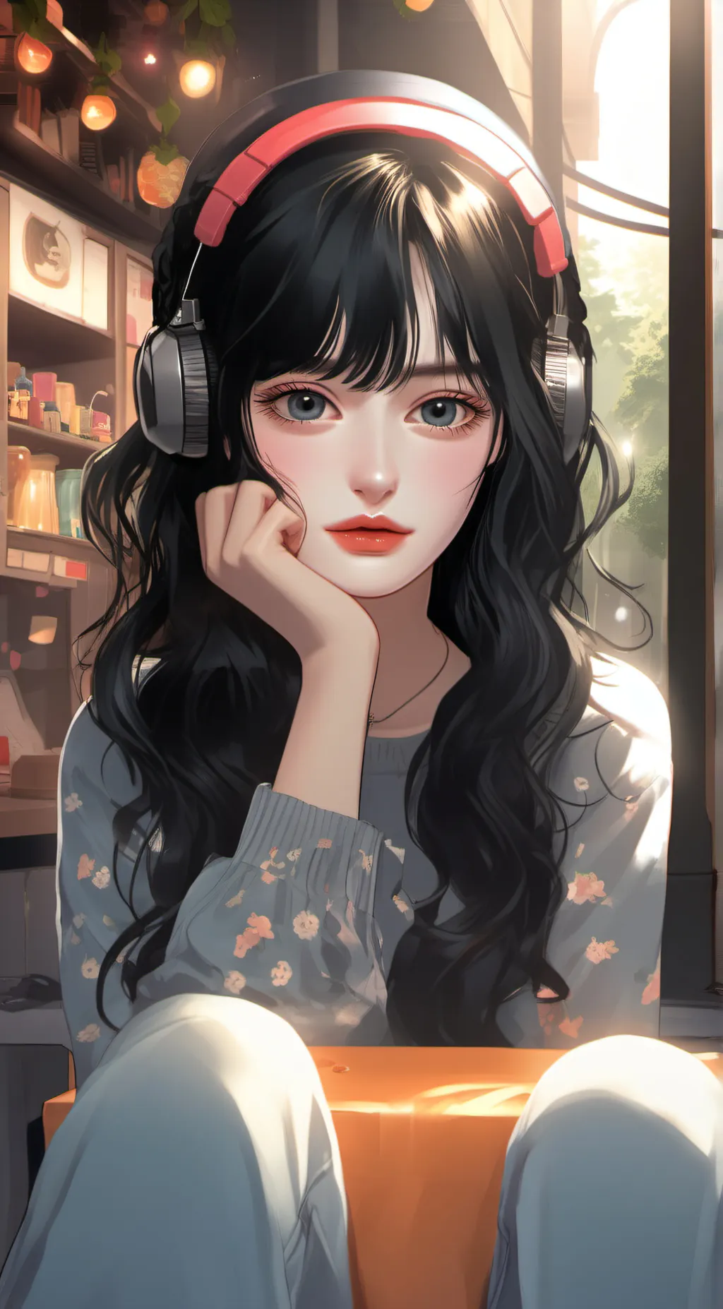 ai character: 💓MiMik💓 background