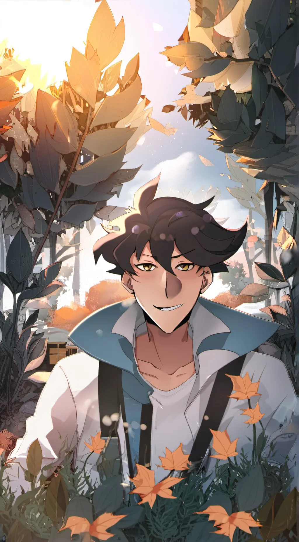 ai character: Kade background