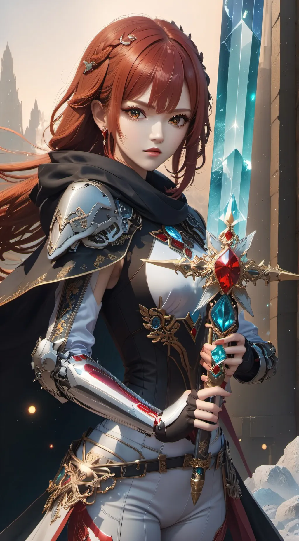 ai character: Nova(Modern) background