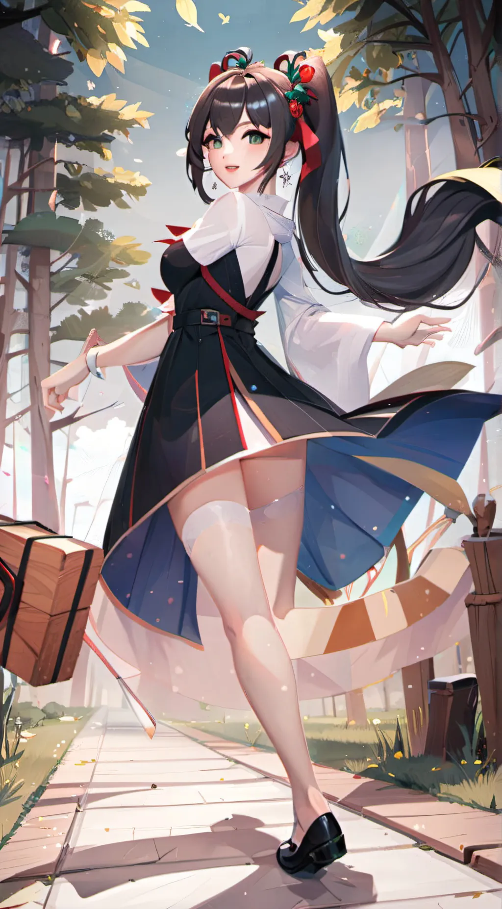 ai character: Lilly background