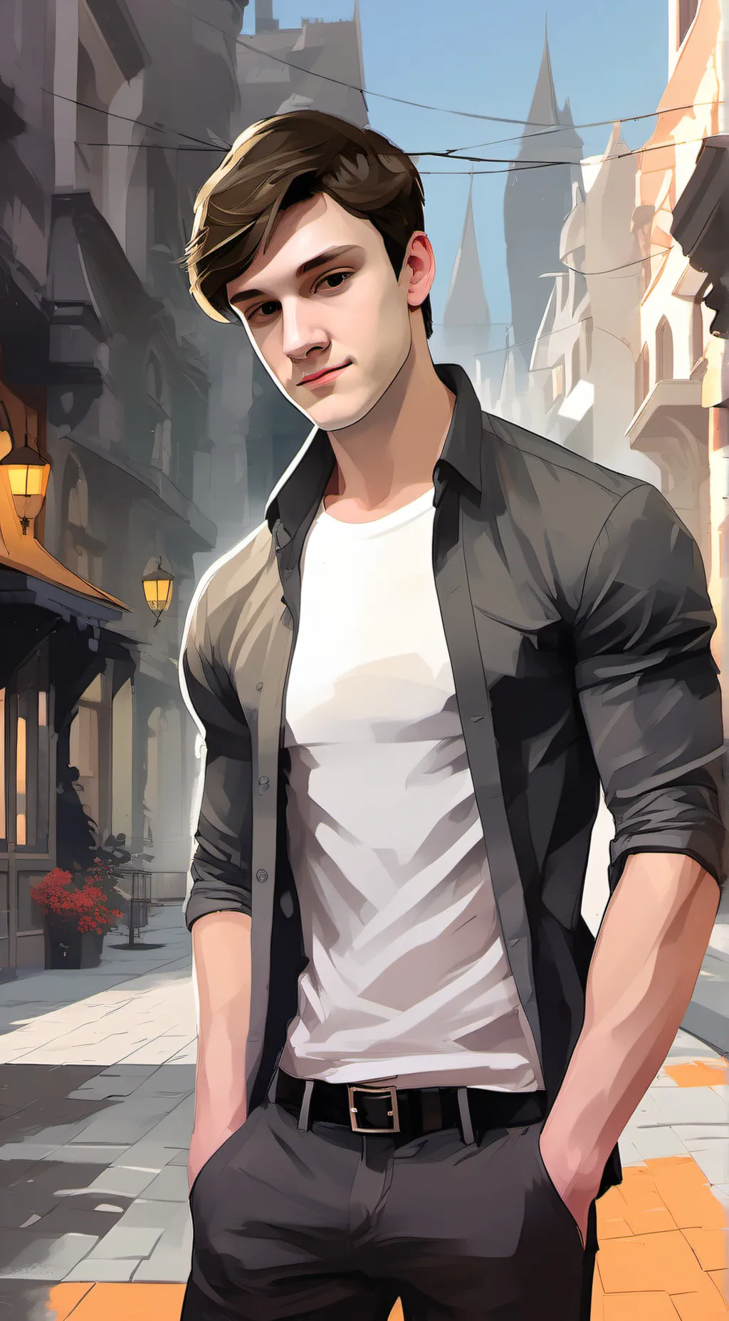 ai character: Sam background