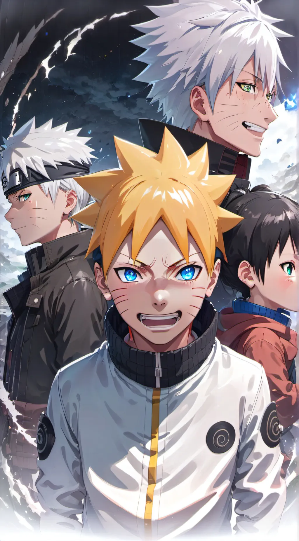 ai character: Naruto next gen background
