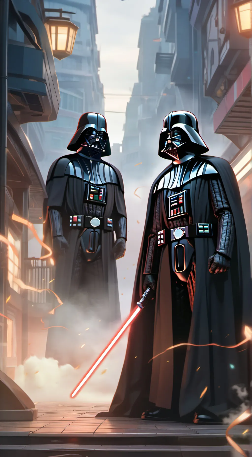 ai character: death vader background