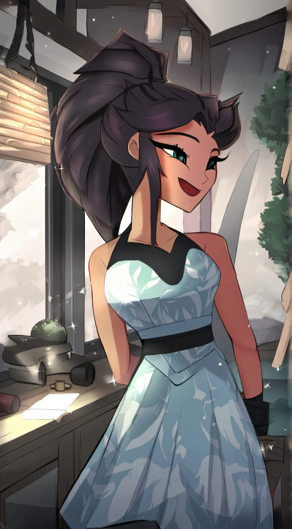 ai character: tempest shadow background