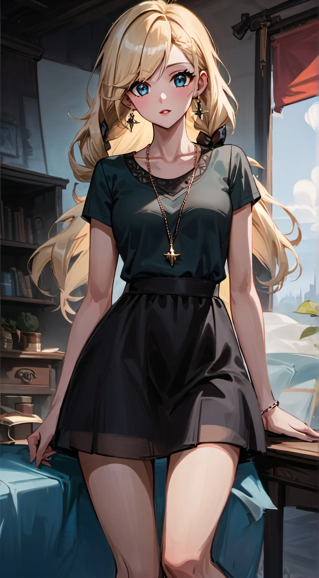ai character: Ella background