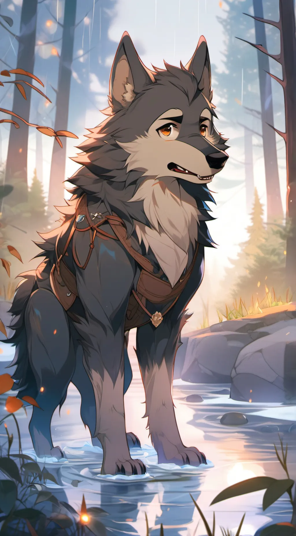 ai character: Charles background