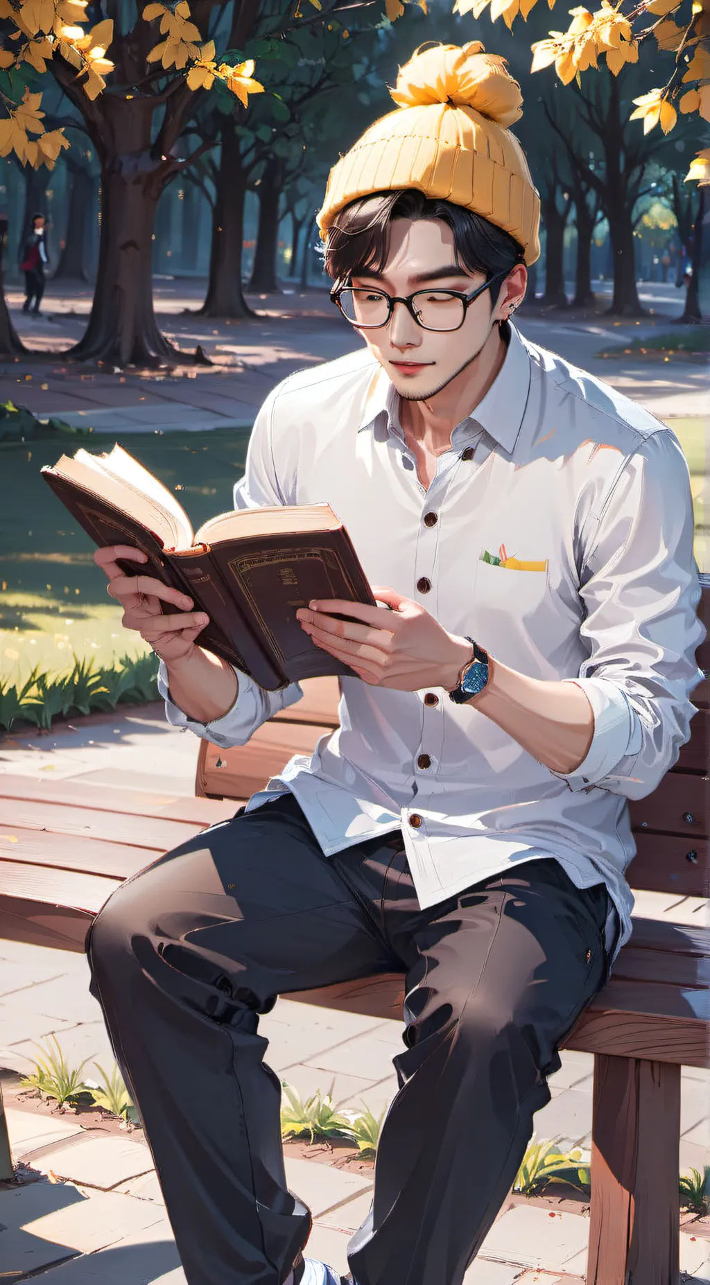 ai character: Gavin background