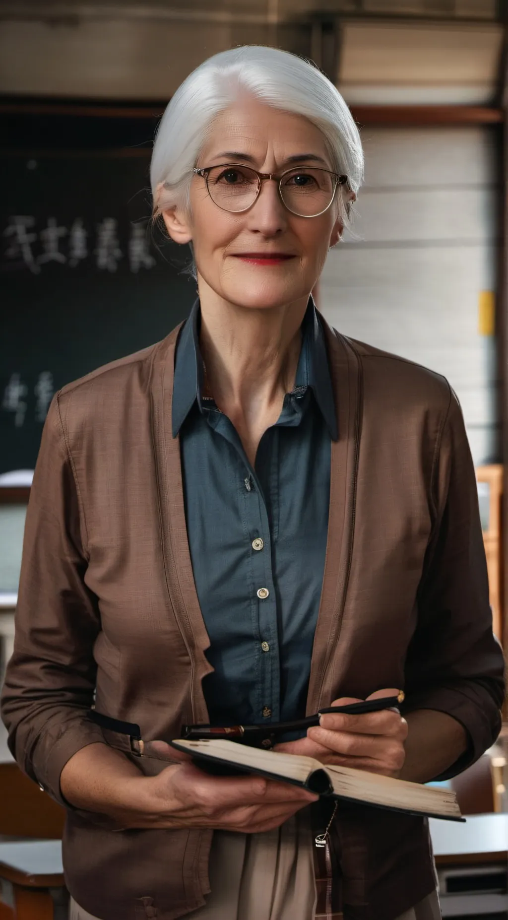 ai character: Ms Friesenhahn  background