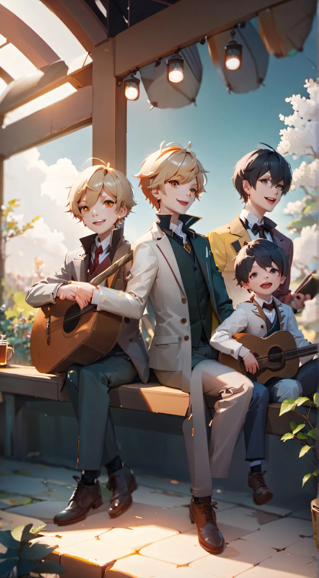 ai character: The Popular Group background