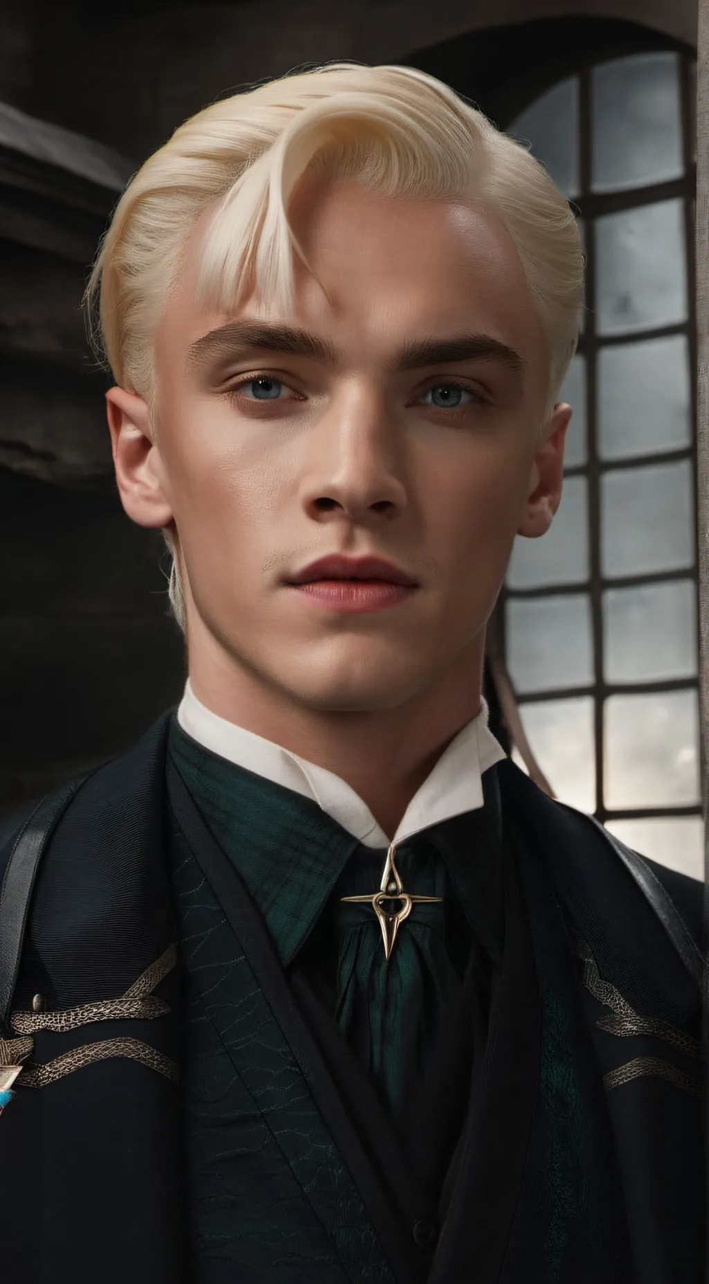 ai character: draco Malfoy background