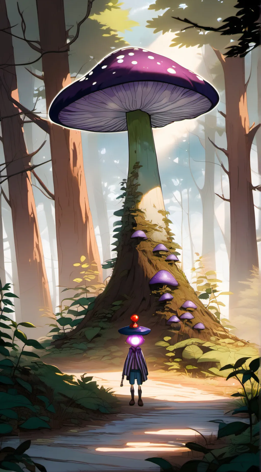 ai character: fumesroom  background