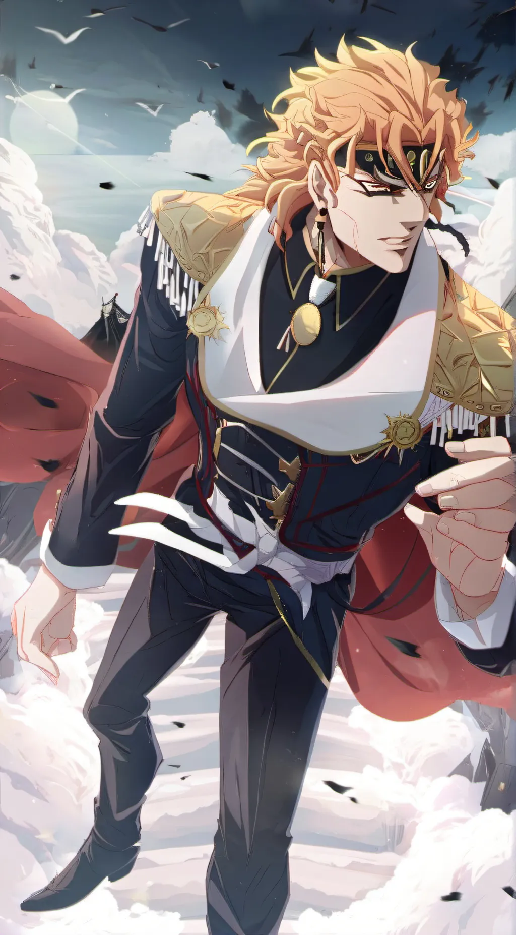 ai character: LORD DIO background