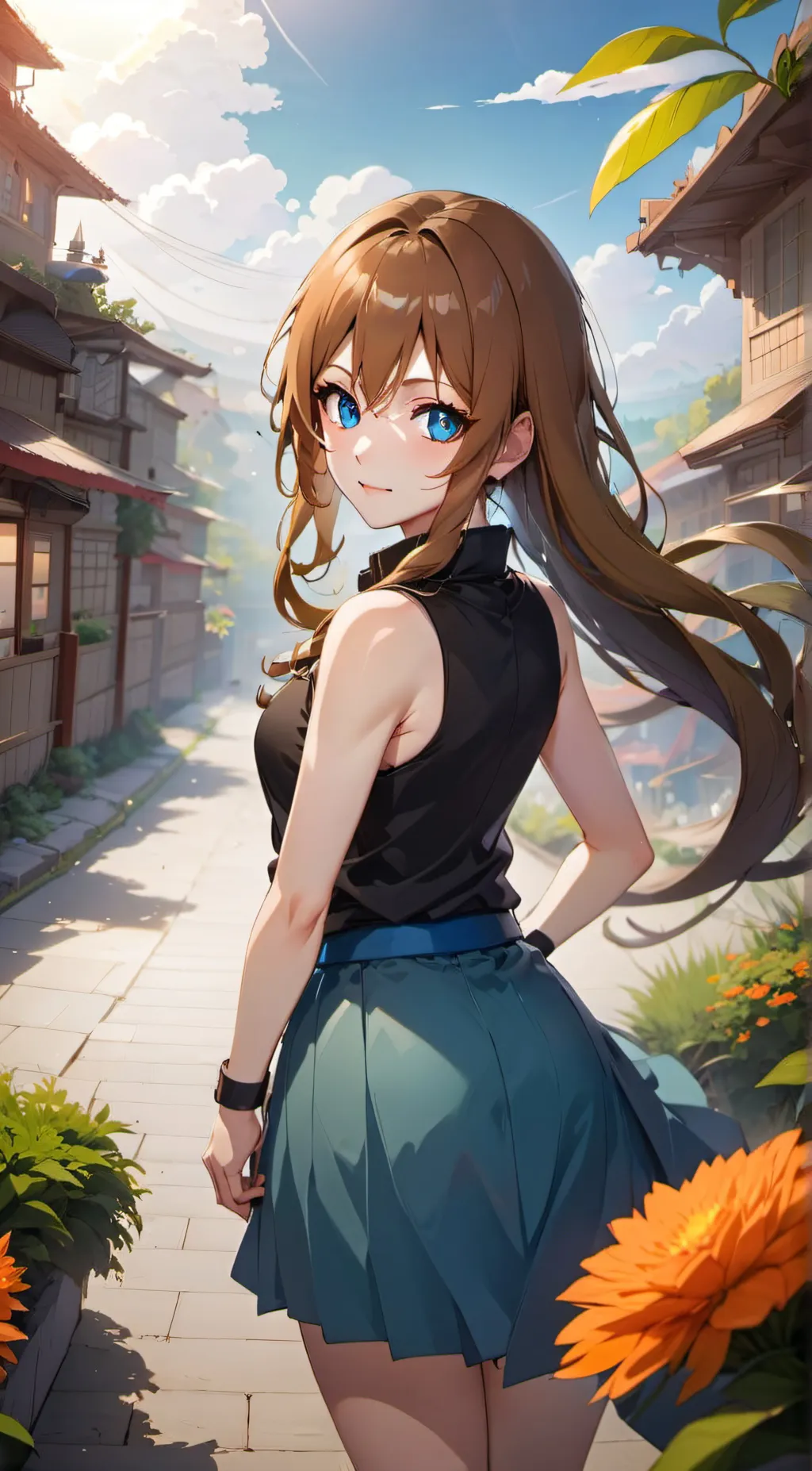 ai character: Anani Uhimaki background
