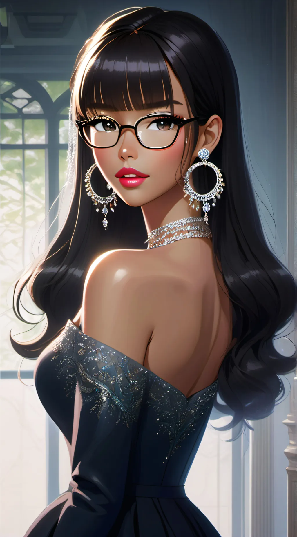 ai character: Millie  background