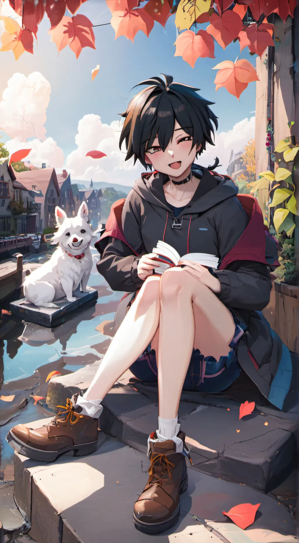 ai character: mari martin background