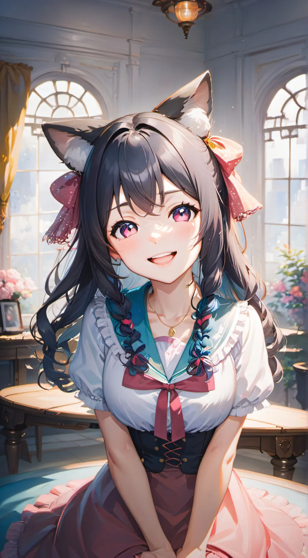 ai character: Allie background
