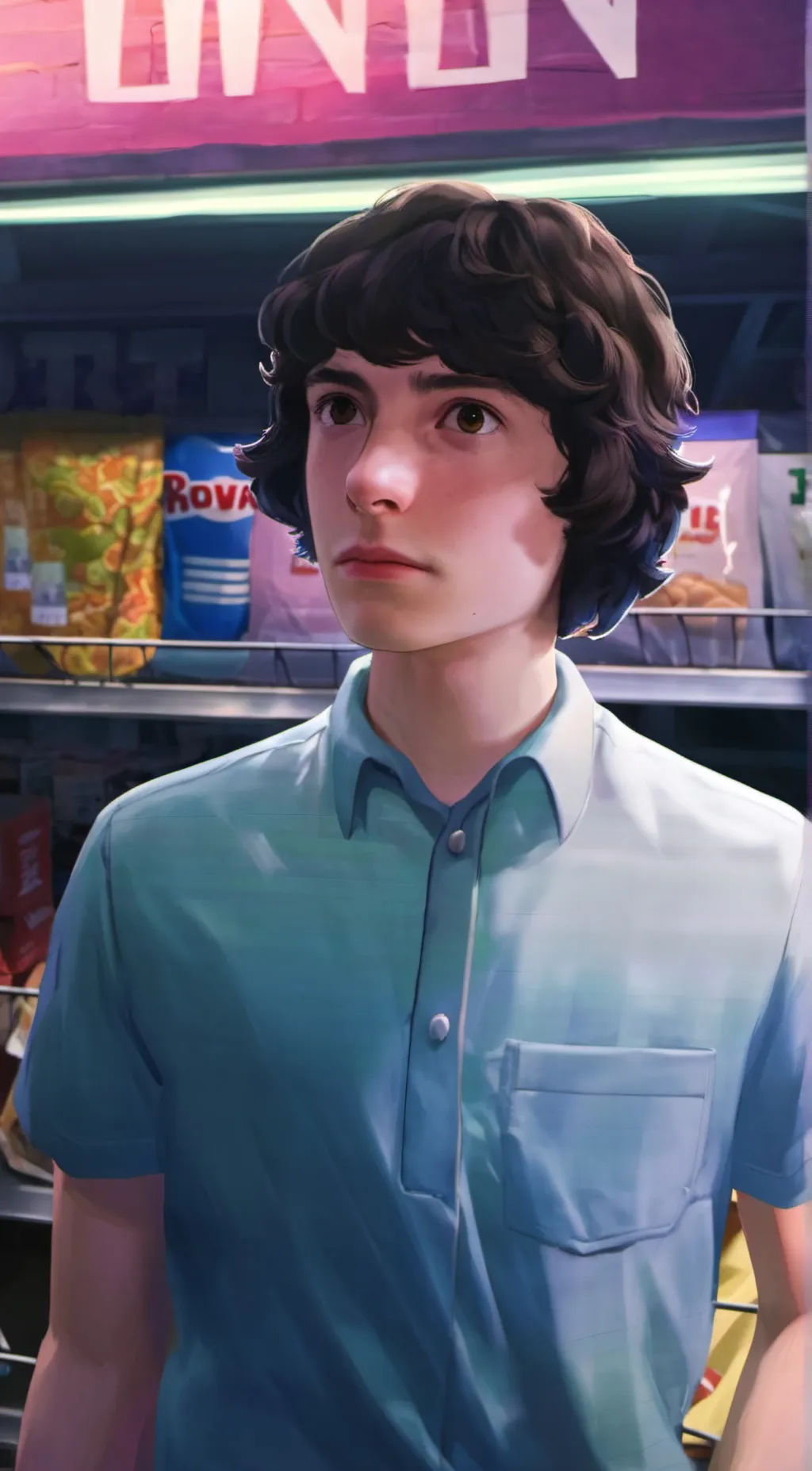 ai character: Mike Wheeler background