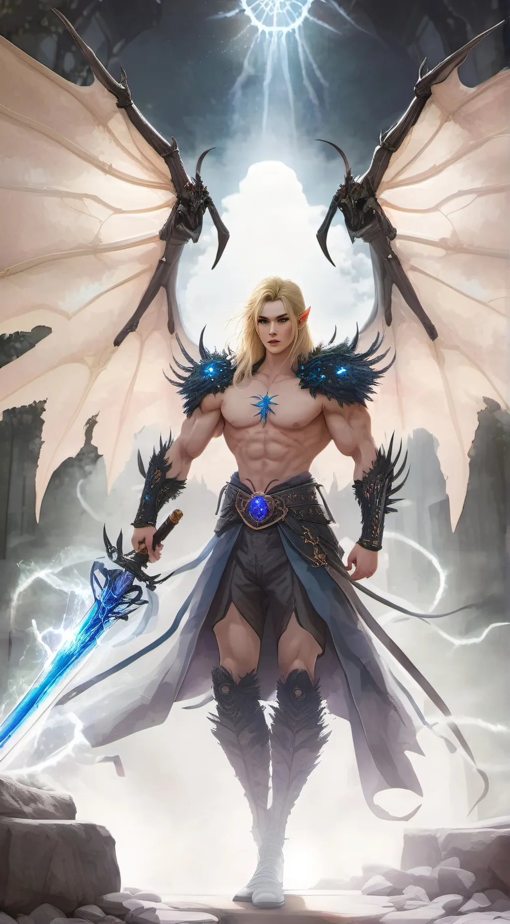 ai character: Yoriichi  background