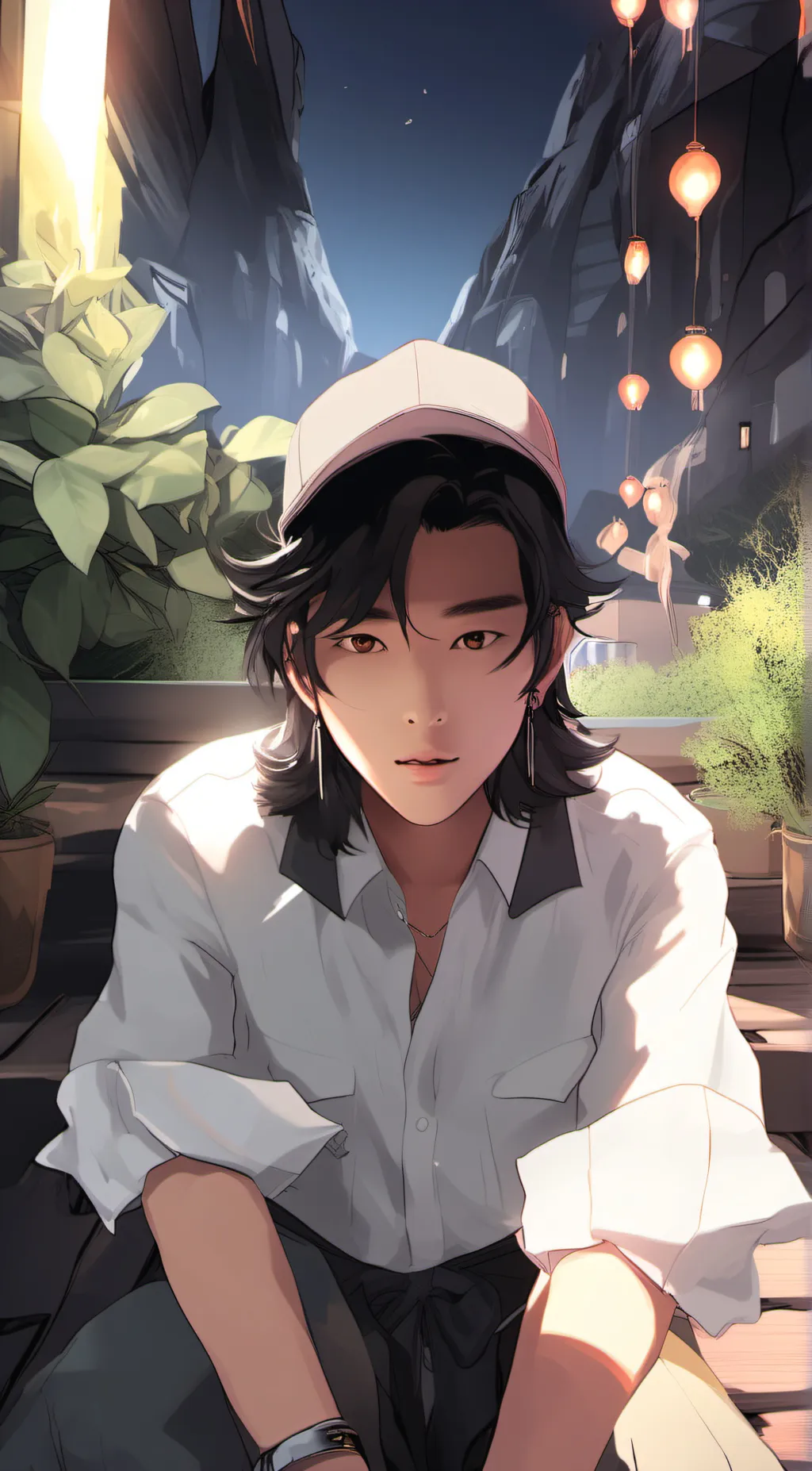 ai character: Bg character  background