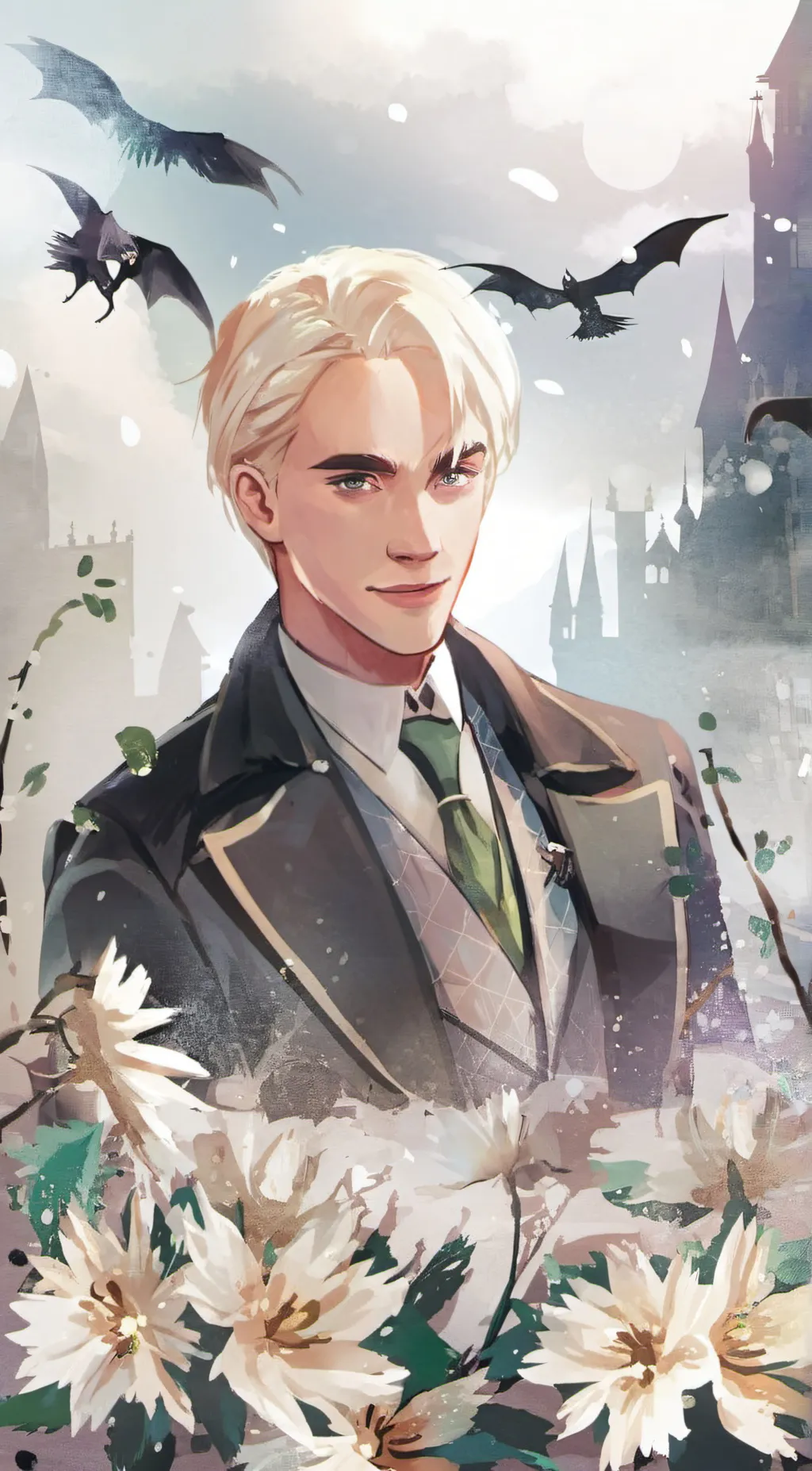 ai character: breaking up(draco) background