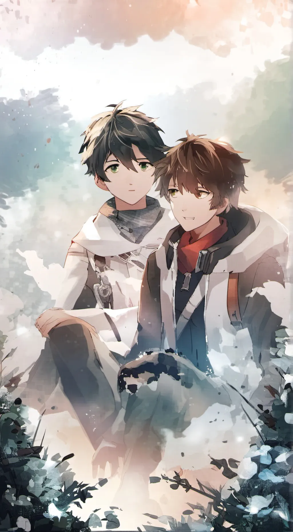 ai character: louis and leander background