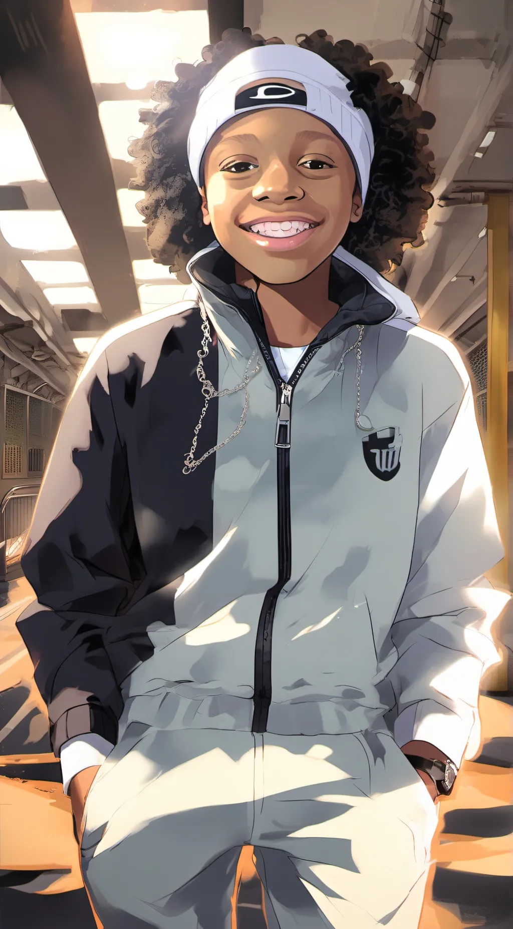 ai character: Zaidon James background