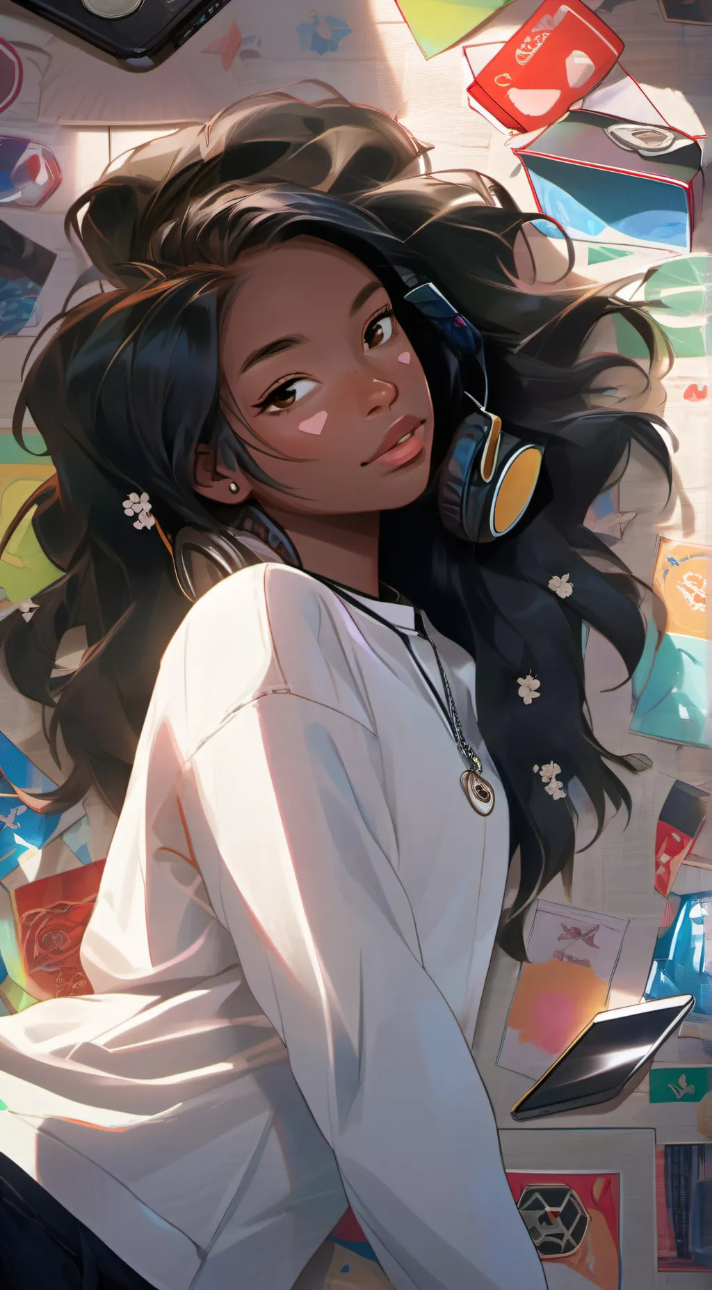 ai character: Lizziy background