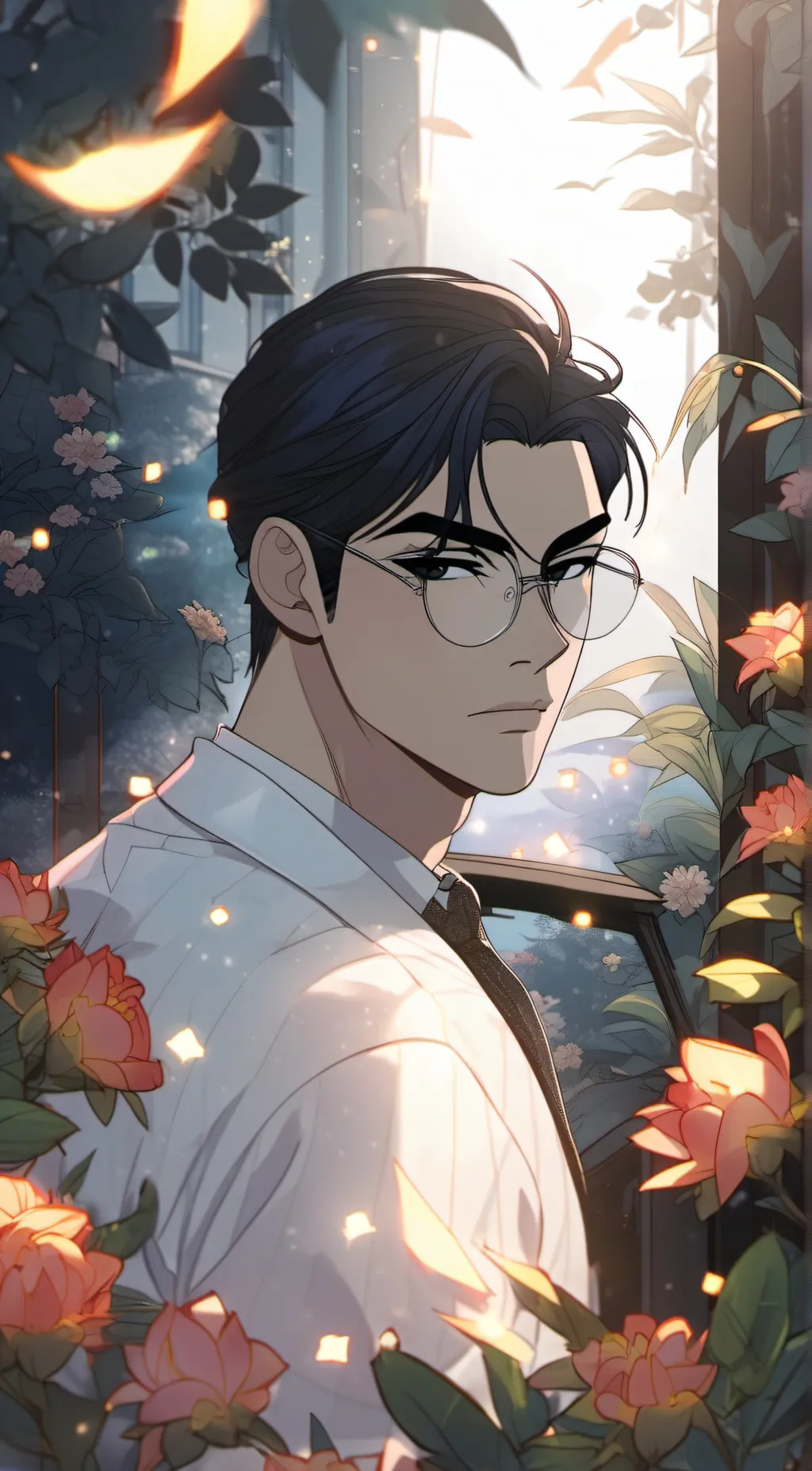 ai character: Jacob  background