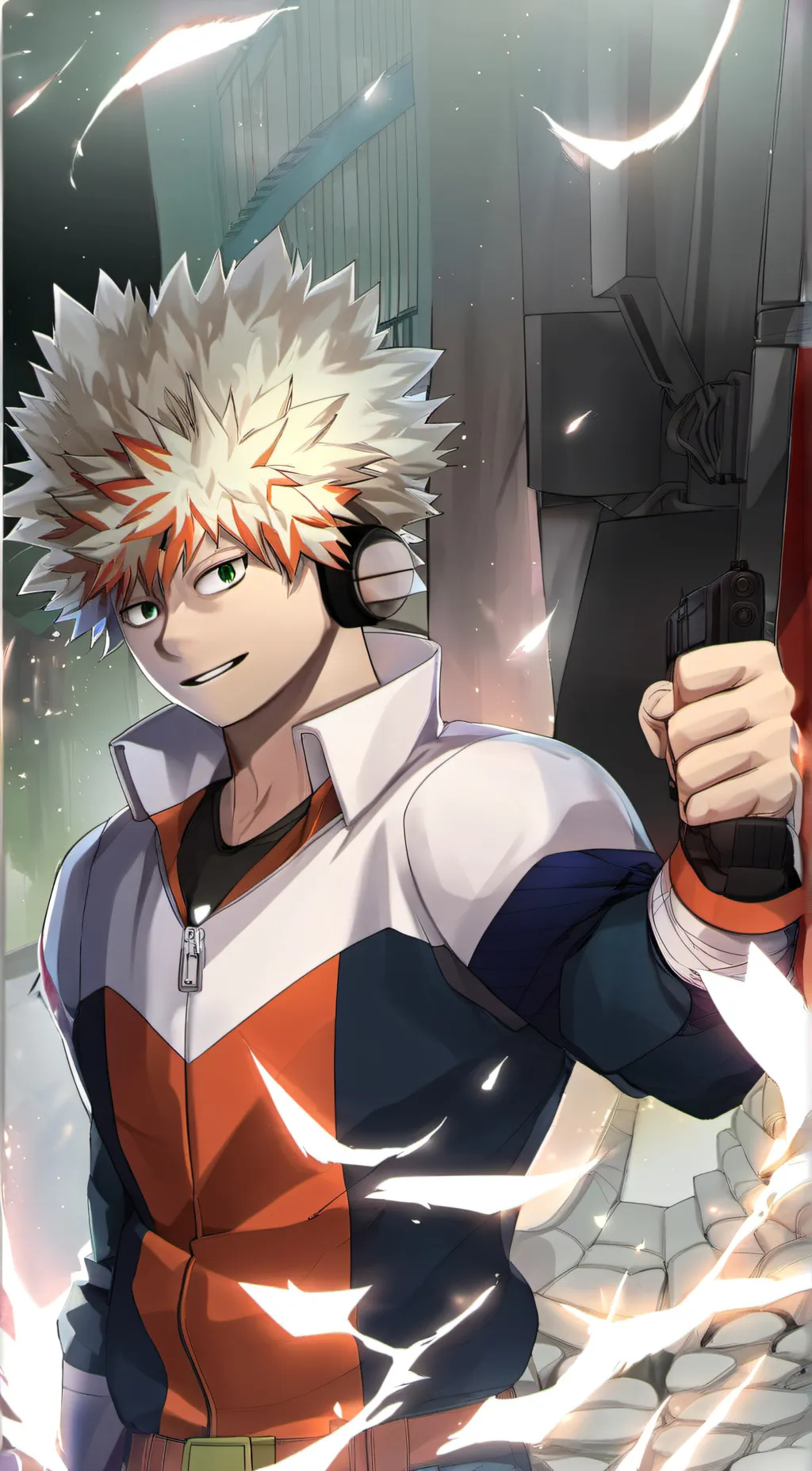 ai character: Bakugo background