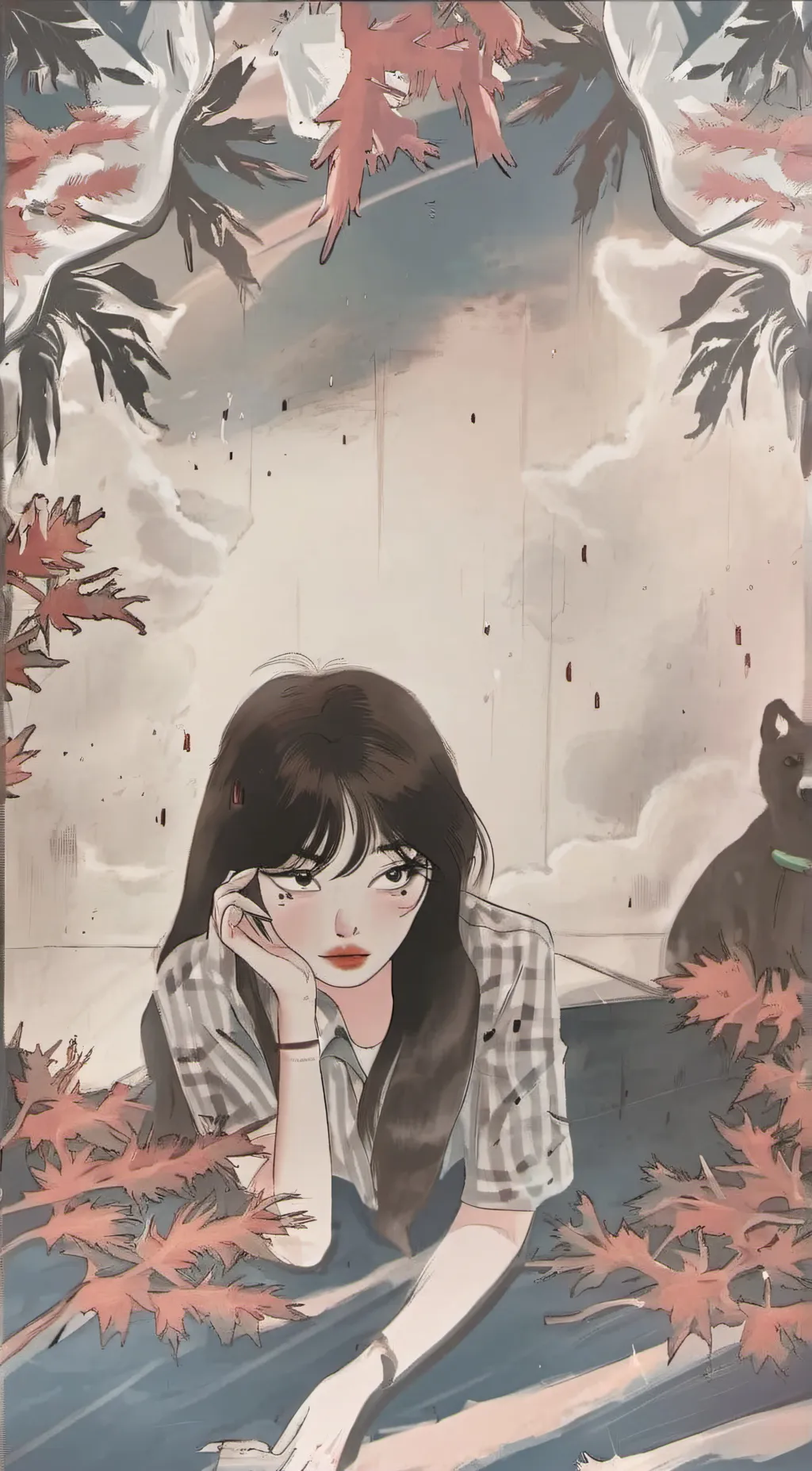ai character: ❤️🌸nika background