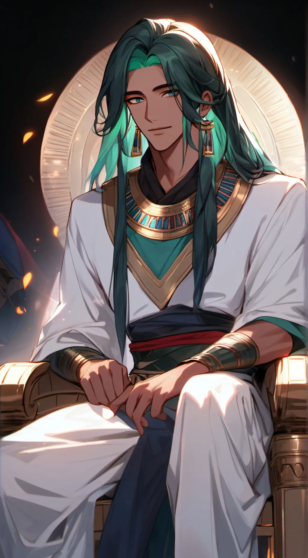 ai character: Ramesses background