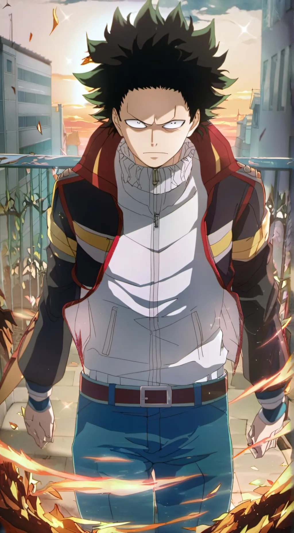 ai character: Shota Aizawa background