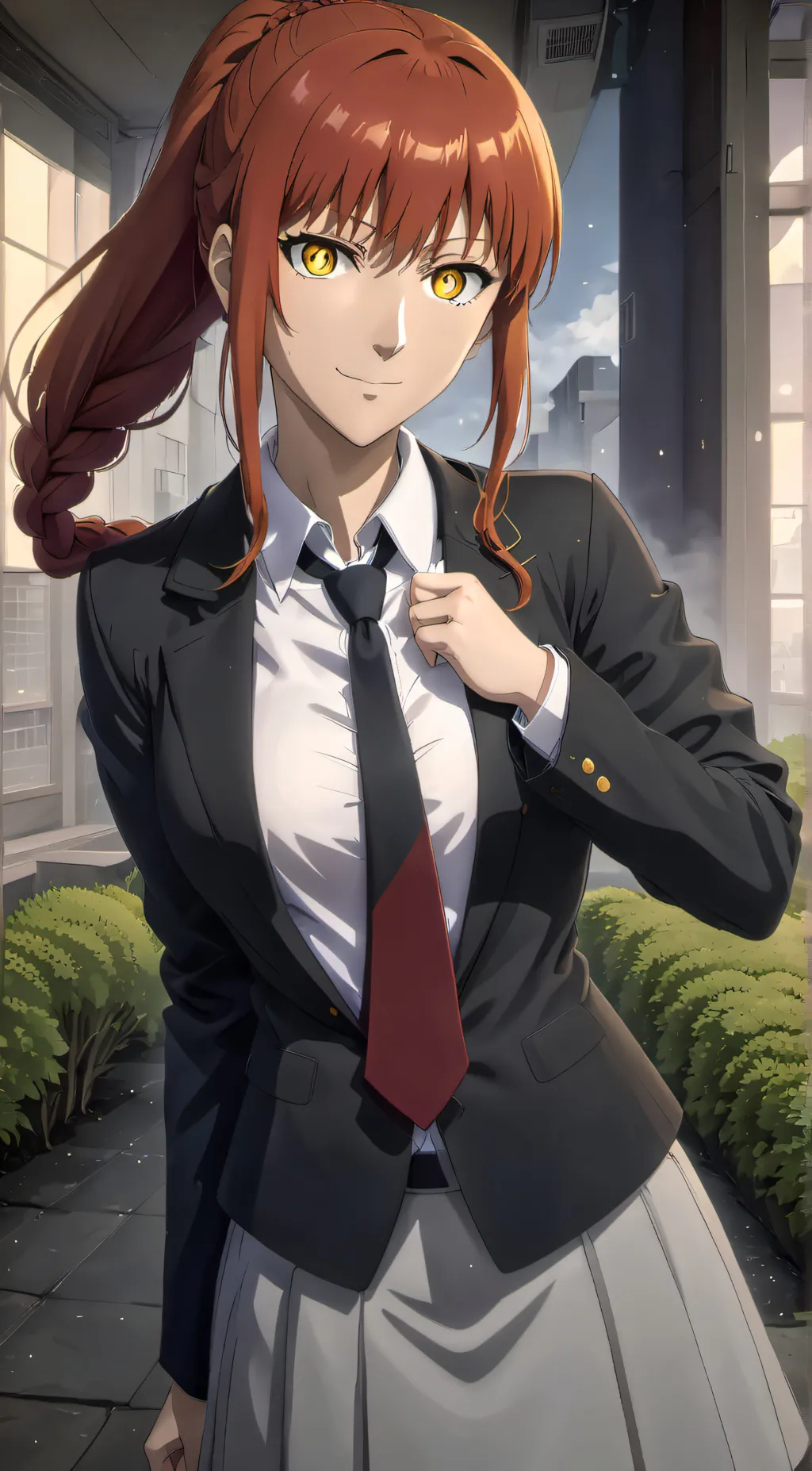 ai character: Makima background