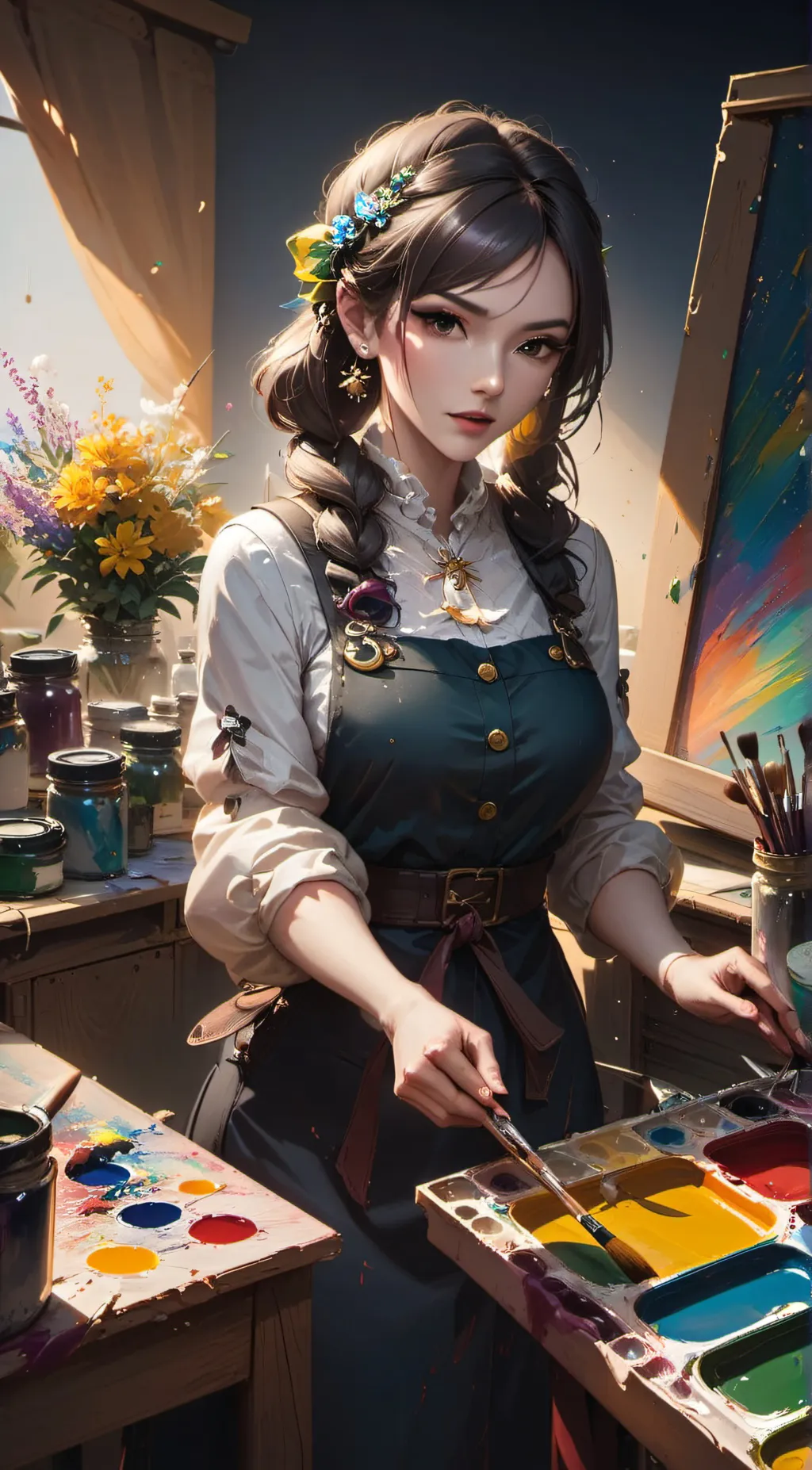 ai character: Mara background