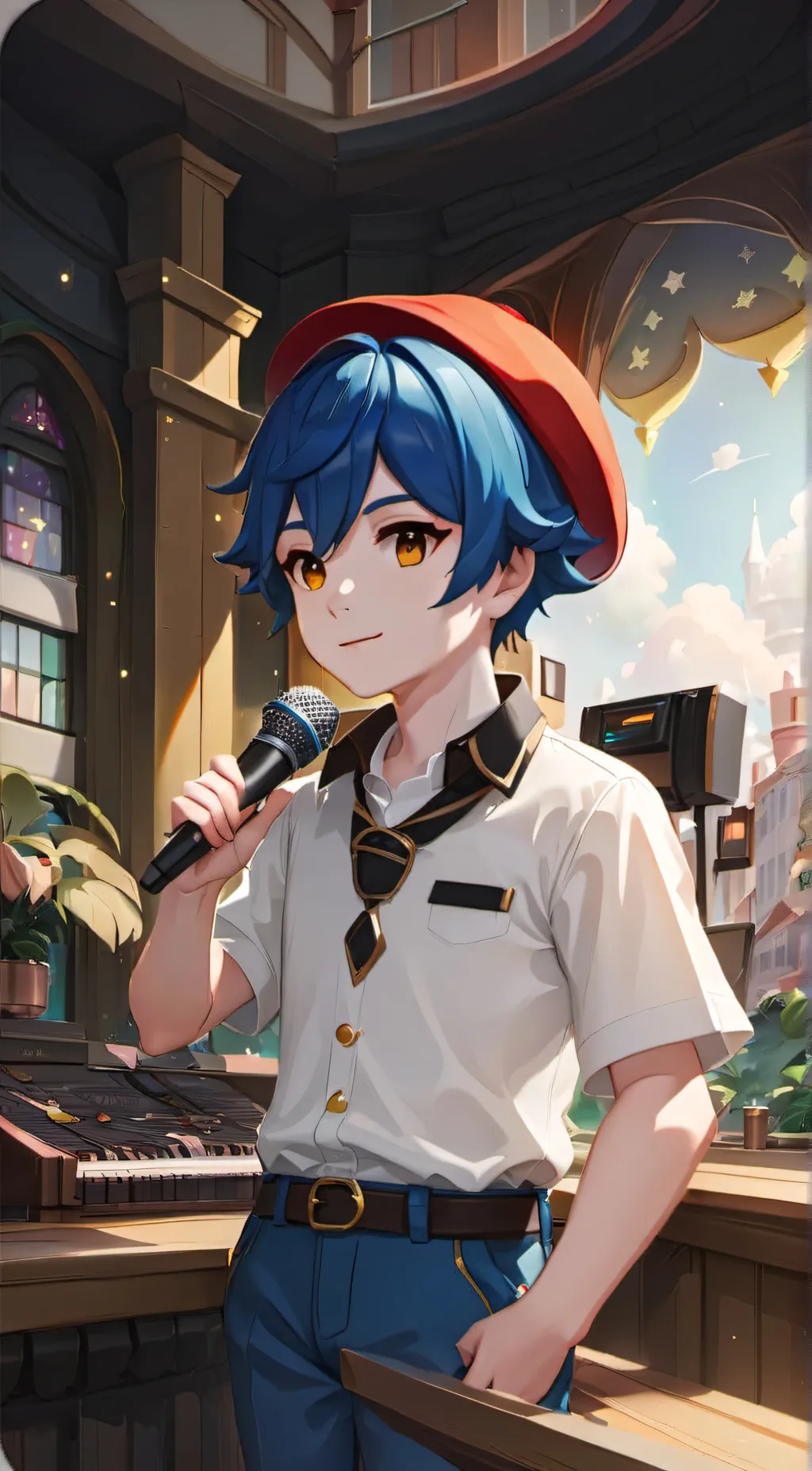 ai character: Boyfriend background
