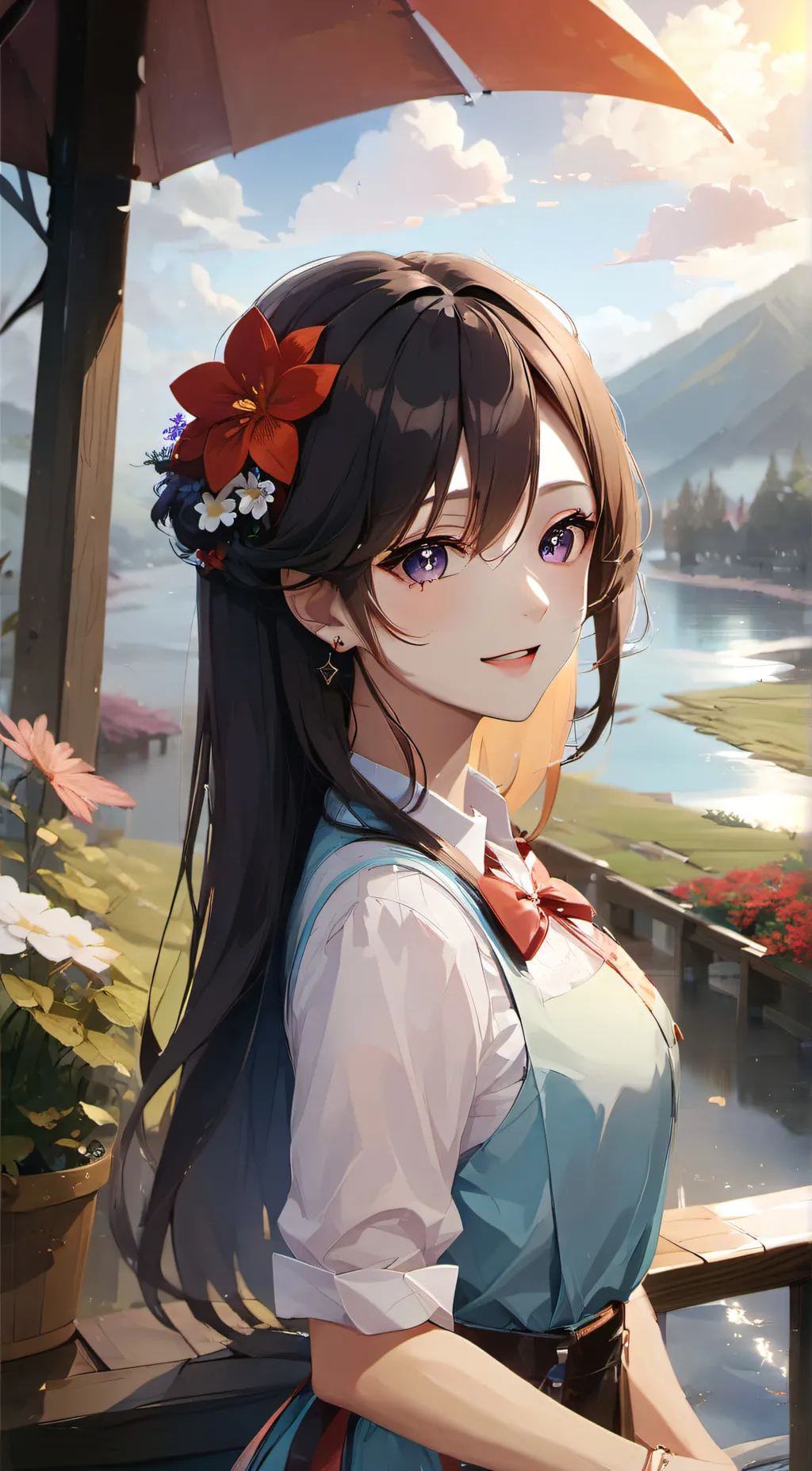 ai character: Dawn's sister  background