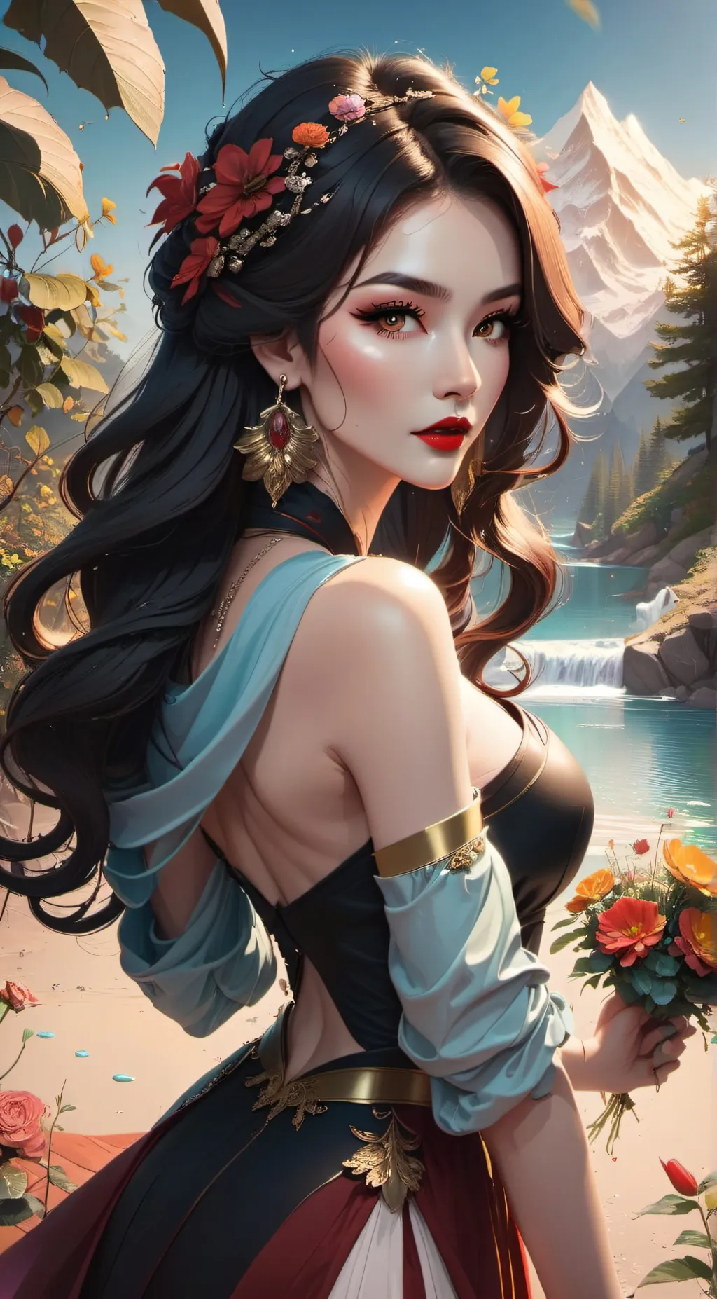 ai character: Elizabeth  background