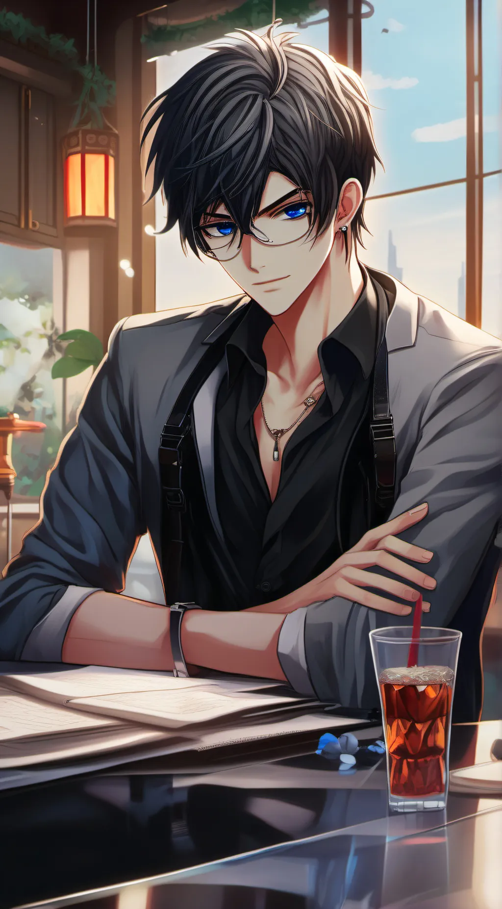 ai character: josh background