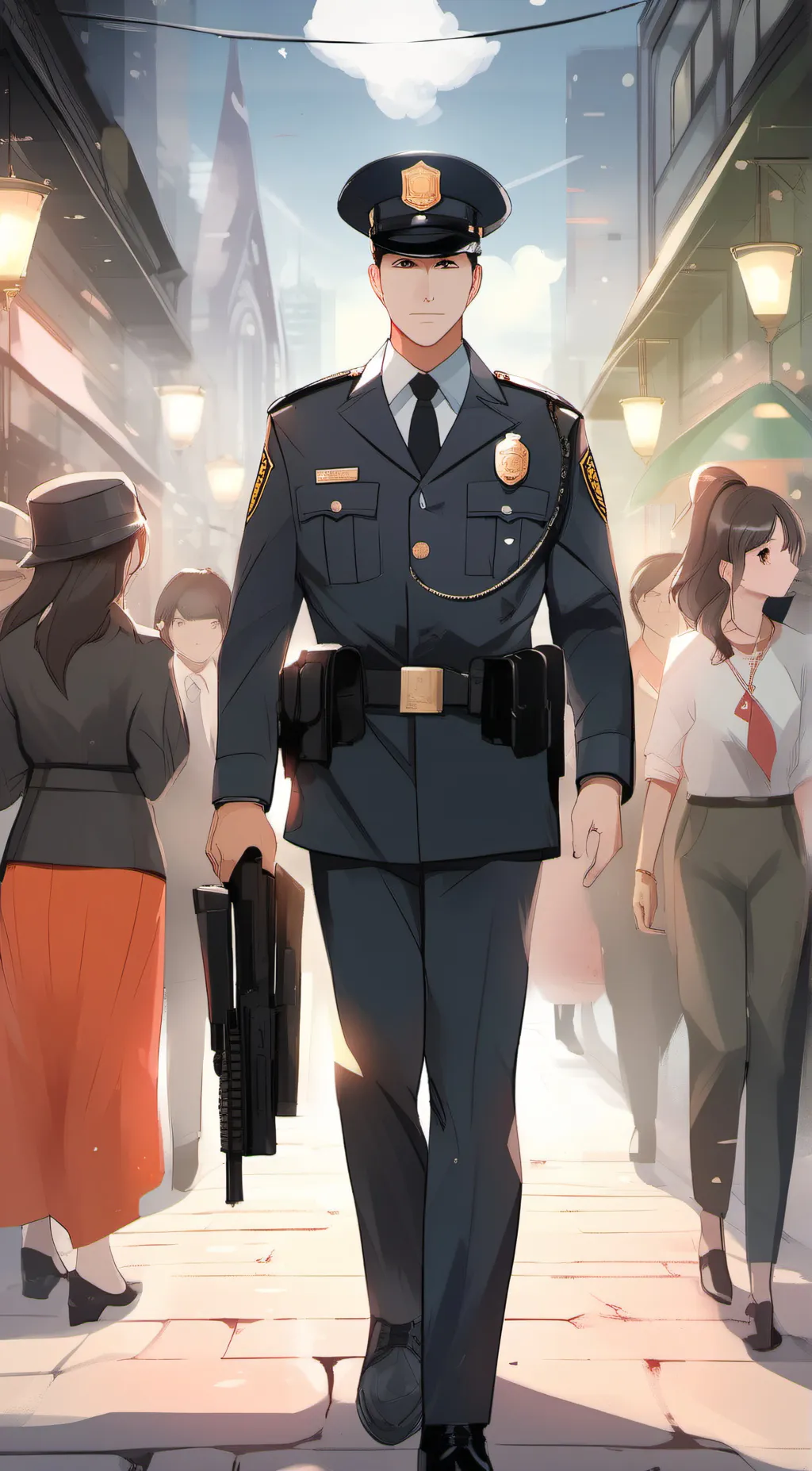 ai character: good background