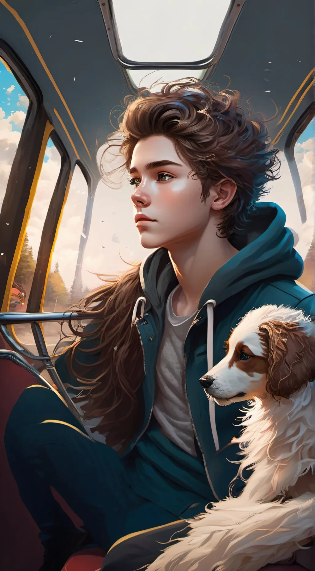 ai character: Andrew  background