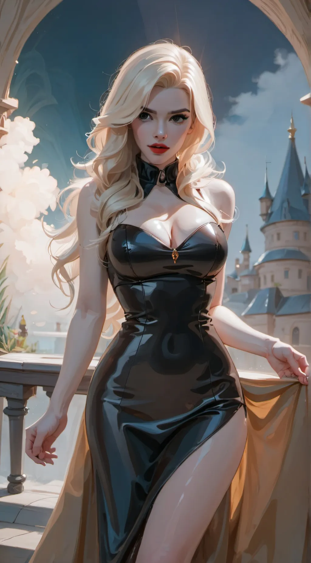 ai character: Evelyn background
