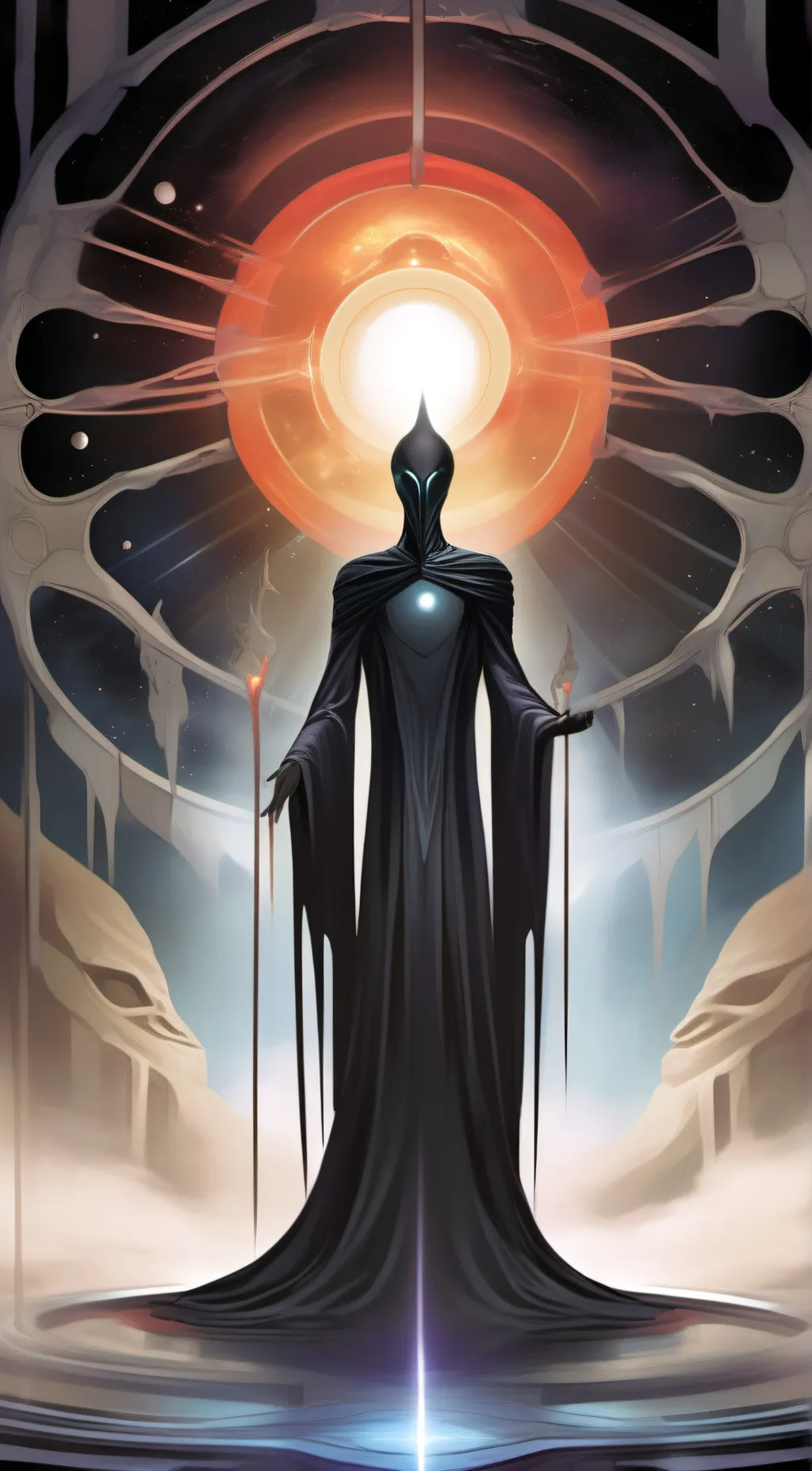 ai character:  the void destrr background