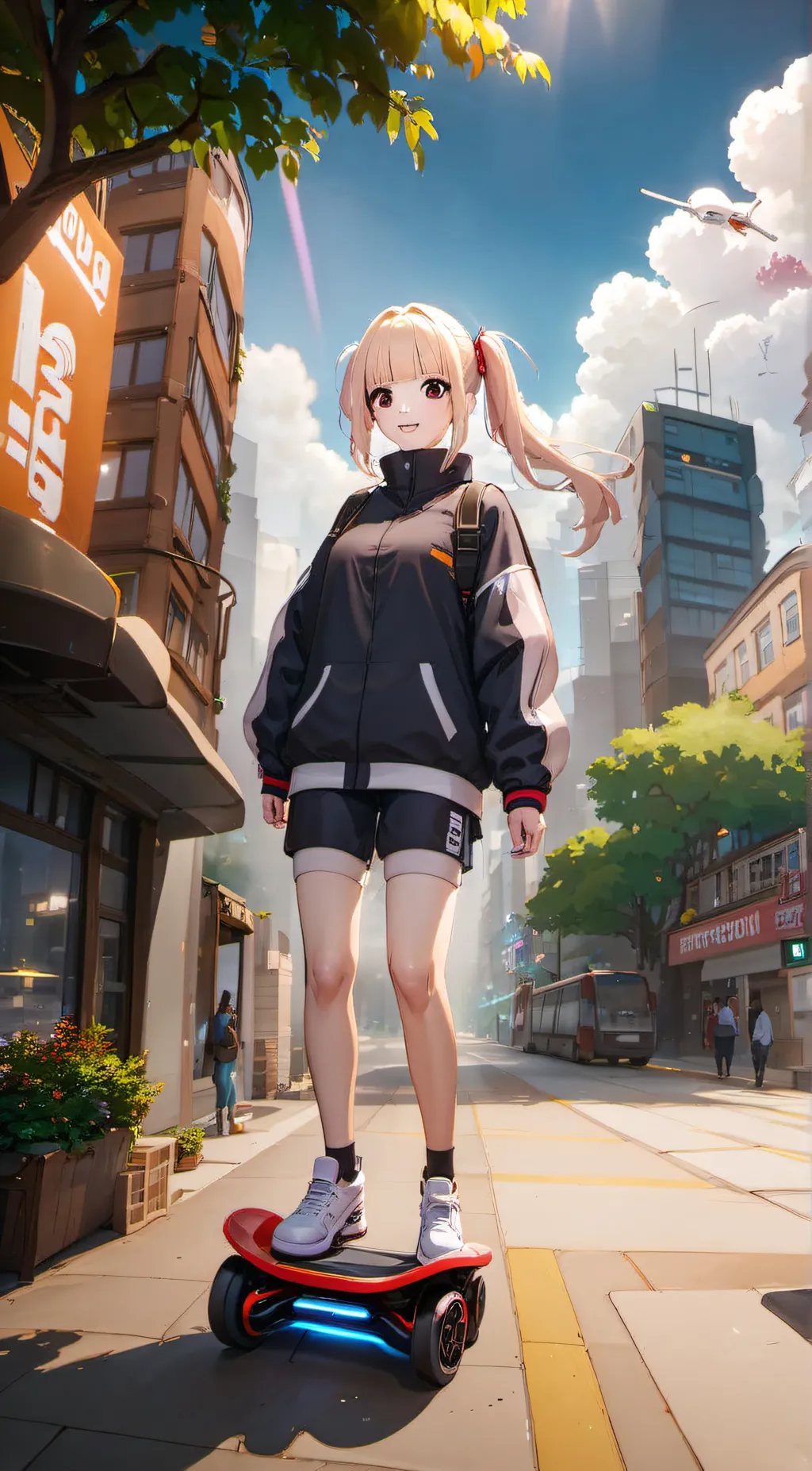 ai character: Kimberly  background