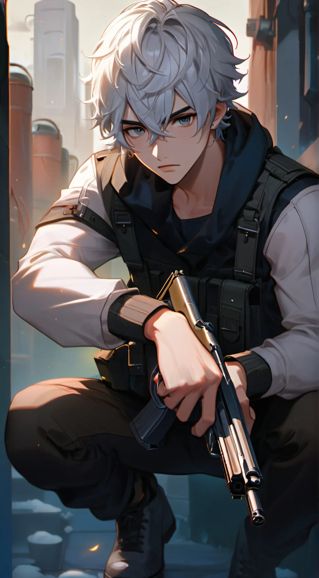ai character: {*Evan*} background